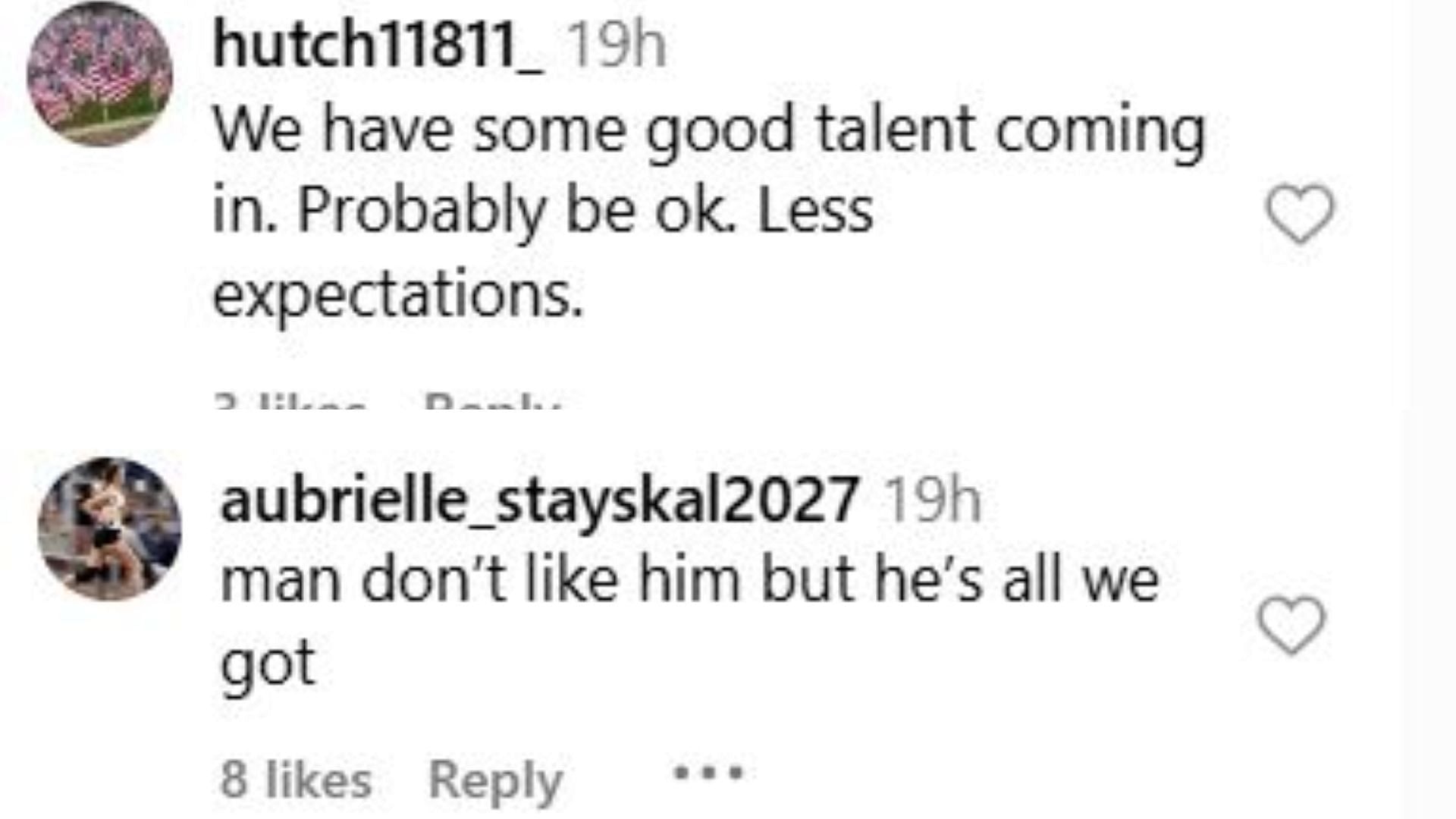 Rutgers fan react as 6’10 Emmanuel Ogbole makes transfer portal decision. Credit: IG/@rutgersmbb and bigmani_o